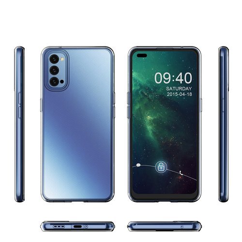Ultra Clear Case für Oppo Reno 4 transparent