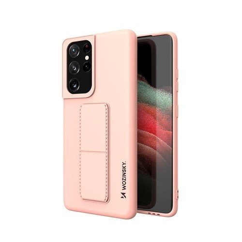 Kickstand Case Samsung S21 Ultra (5G) rosa