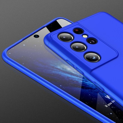 GKK 360 Protection für Samsung Galaxy S21 Ultra Blau