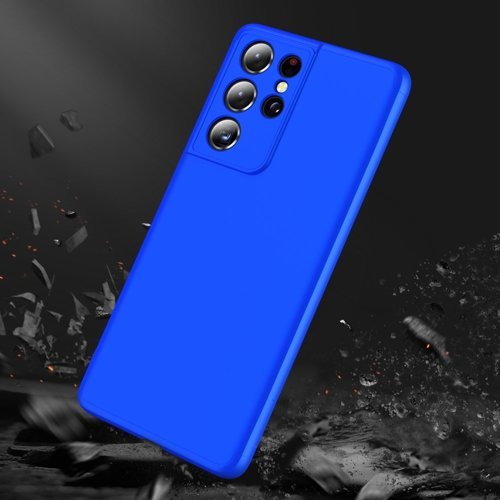 GKK 360 Protection für Samsung Galaxy S21 Ultra Blau