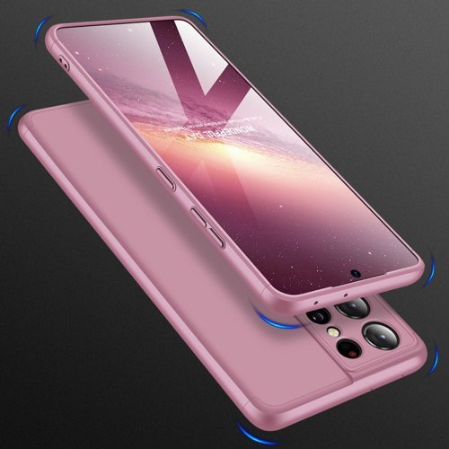 GKK 360 Protection für Samsung Galaxy S21 Ultra Rosa