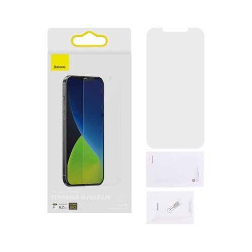 Baseus Schutzglas für iPhone 12 Pro Max (2stk.)