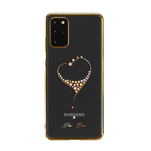 Kingxbar Samsung Galaxy S20+ Case mit Swarovski Steine Gold - smartphonecover.ch