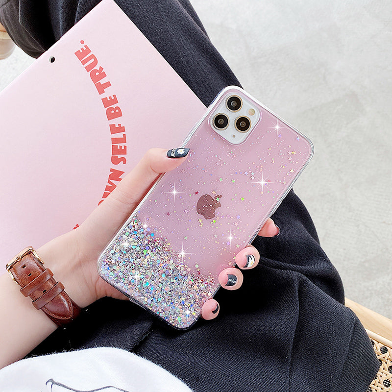 Glitzer Case iPhone 11 Pro Max rosa