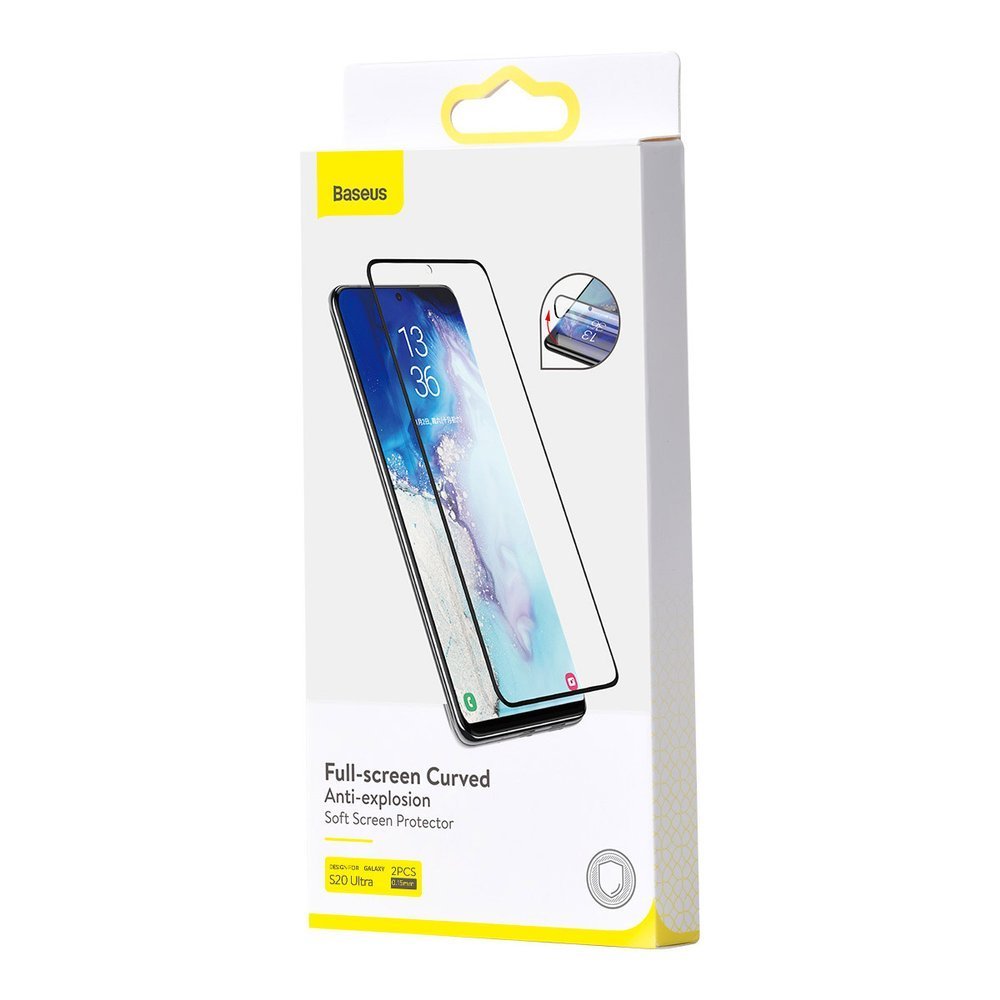 Baseus 3D Schutzfolie für Samsung Galaxy S20 Ultra (2stk.)