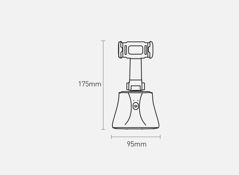 Baseus 360 Gimbal Auto Tracking Halter