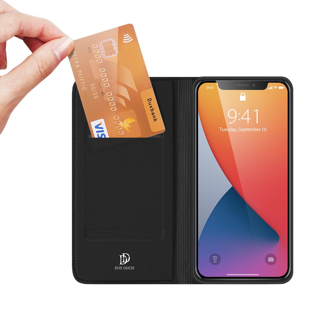 Dux Ducis Case Skin Pro / iPhone 12 Pro Max Schwarz