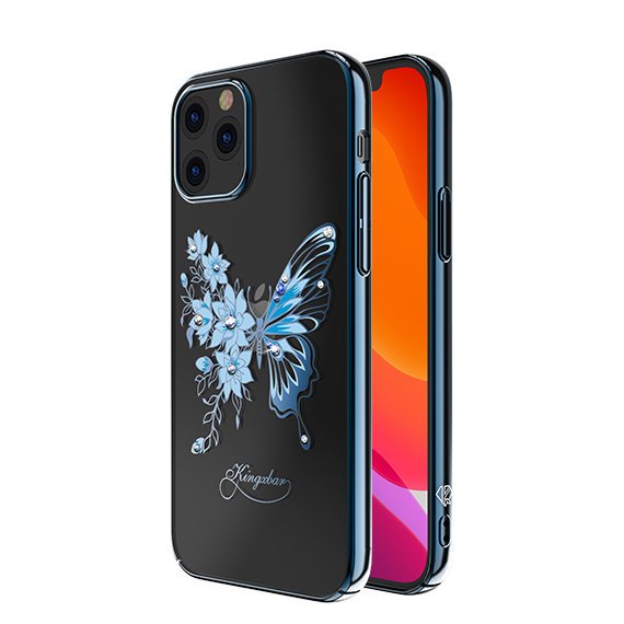 iPhone 12 Pro Max Case Butterfly Series Blue