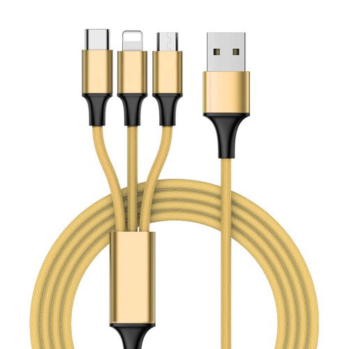 3 in 1 Lade und Datenkabel 1m