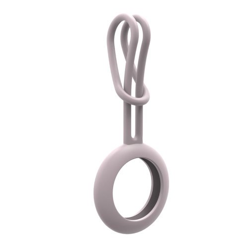 Case für Apple AirTag rosa Silikon