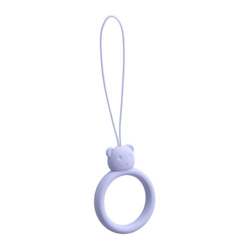 Phone lanyard phone bear hellblau