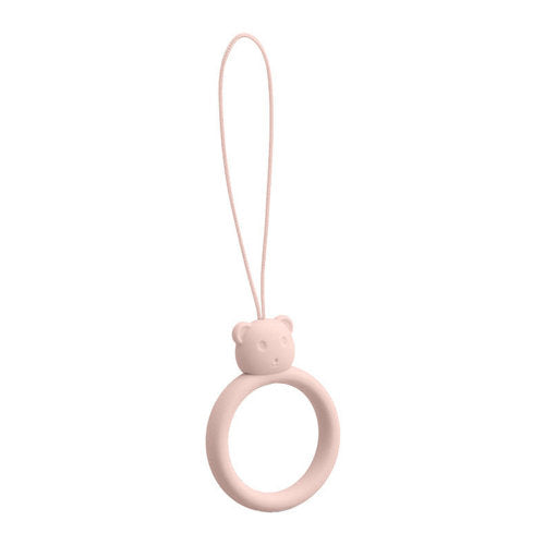 Phone lanyard phone bear rosa
