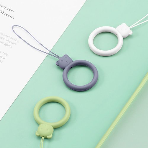 Phone lanyard phone bear himmelblau