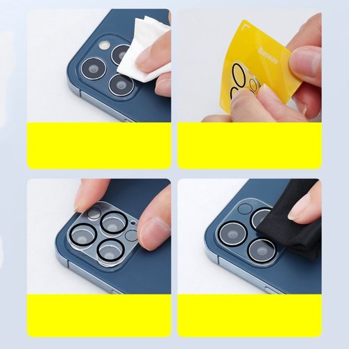 Baseus Kamera Panzerglas für iPhone 12 Pro / 2 stk.