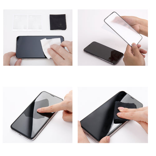 Baseus Panzerglas für iPhone 11 Pro / XS /  X Matte Oberfläche