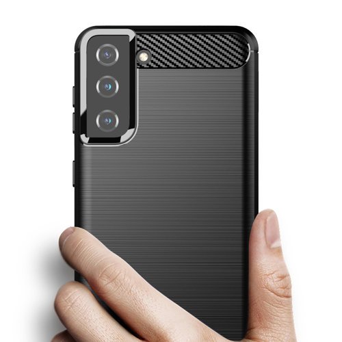 Carbon Case Flexibel für Samsung S21 Plus