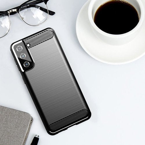 Carbon Case Flexibel für Samsung S21 Plus