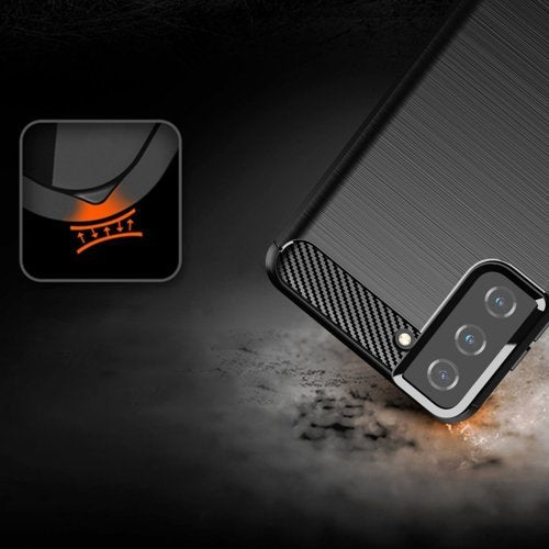 Carbon Case Flexibel für Samsung S21 Plus