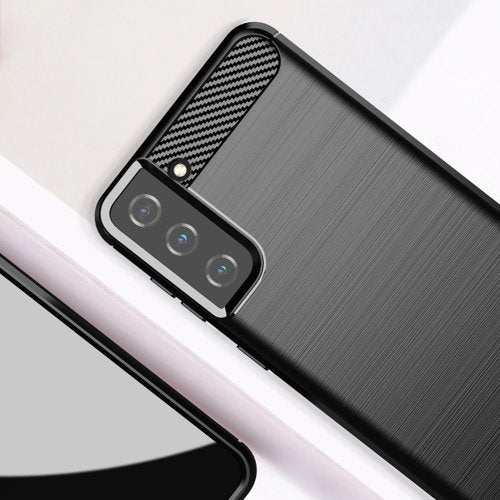 Carbon Case Flexibel für Samsung S21 Plus
