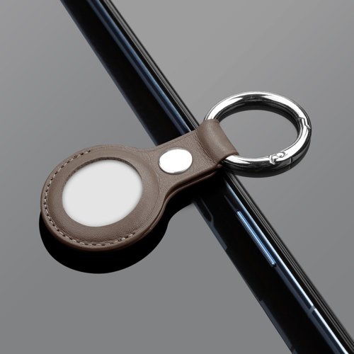 Case für Apple AirTag braun