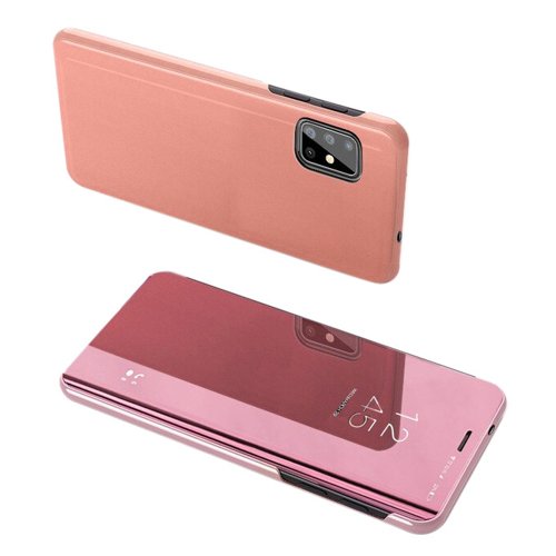 Clear View Cover für Samsung Galaxy S20 Rosa
