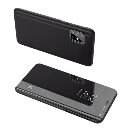 Clear View Cover für Samsung Galaxy S20 Schwarz