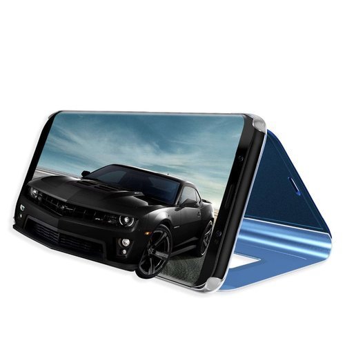 Clear View Cover für Samsung Galaxy S20 Schwarz