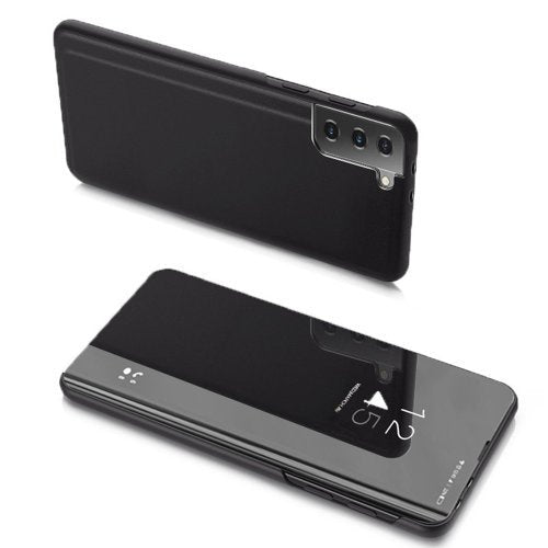Clear View Case für Samsung S21 Ultra schwarz