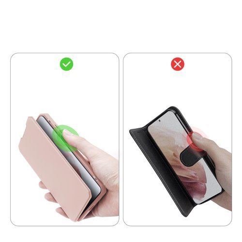 Dux Ducis Samsung S21 Flip Case Rosa