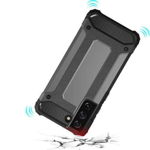 Hybrid Armor Case für Samsung S21 Ultra / Blau