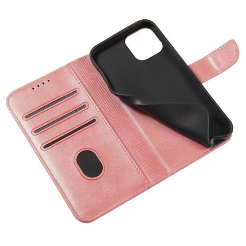 Magnet Case Booktype für Samsung S21 Ultra rosa