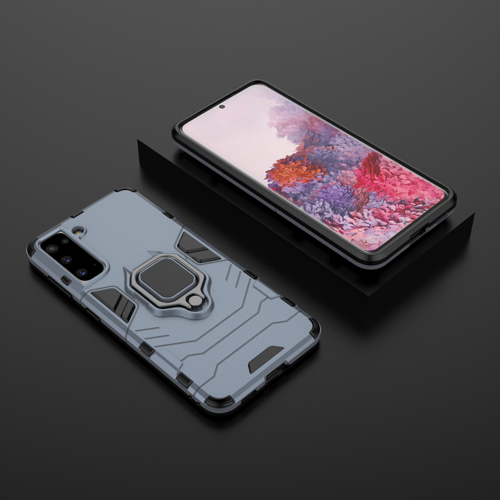 Ring Armor Case Samsung Galaxy S21 5G blau
