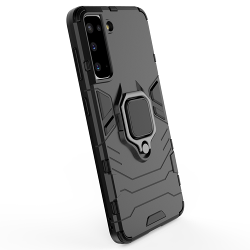 Ring Armor Case Samsung Galaxy S21 5G schwarz