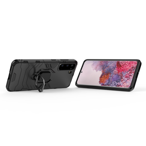 Ring Armor Case Samsung Galaxy S21 5G schwarz