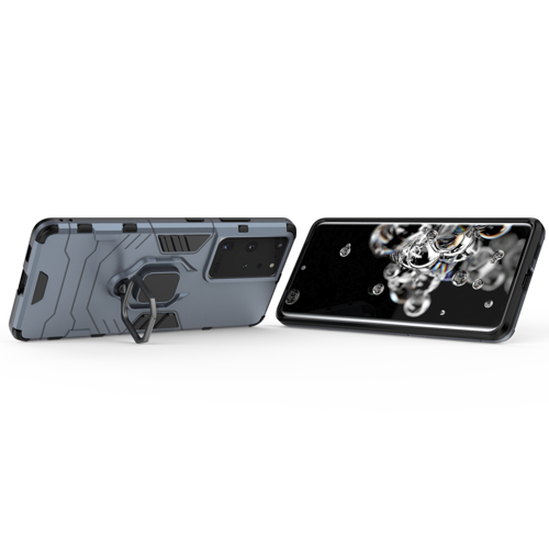 Ring Armor Case für Samsung S21 Ultra / Blau