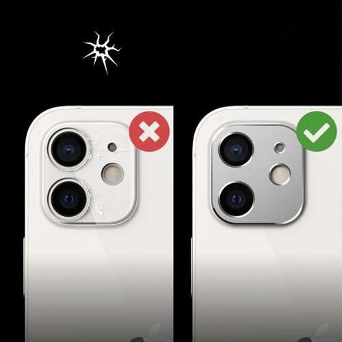 Ringke Kameraschutz iPhone 12 silber