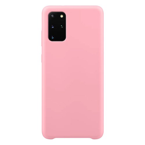 Silicone Case Flexibel für Samsung Galaxy S20 Plus Rosa