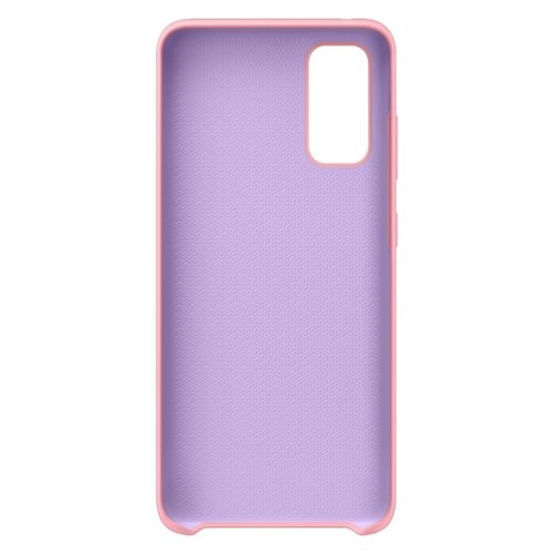 Silicone Case Flexibel Samsung Galaxy S20 Rosa
