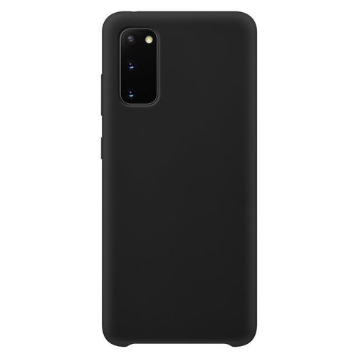 Silicone Case Flexibel Samsung Galaxy S20 Schwarz