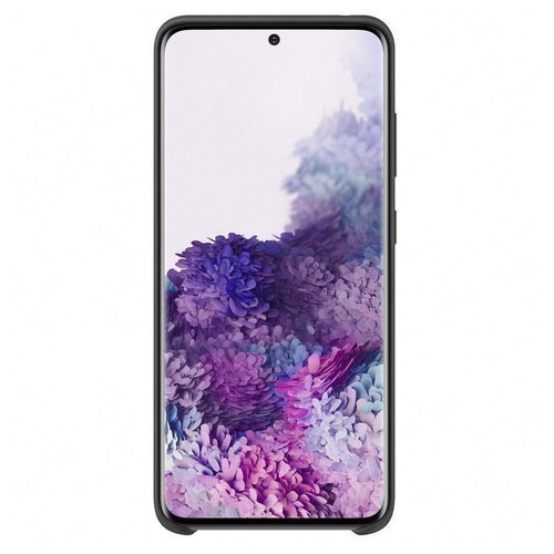 Silicone Case Flexibel Samsung Galaxy S20 Schwarz
