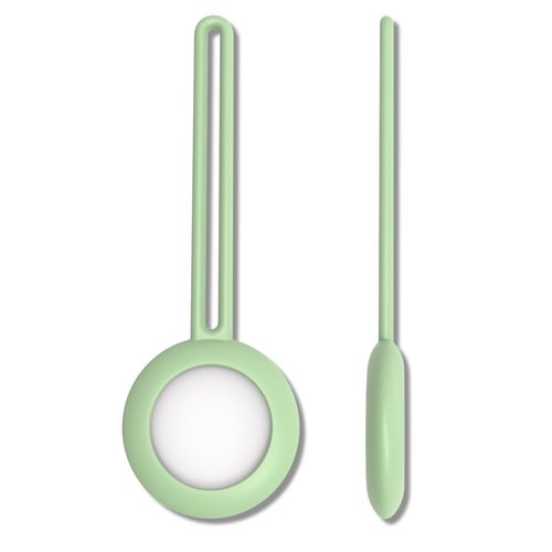Case für Apple AirTag grün Silikon