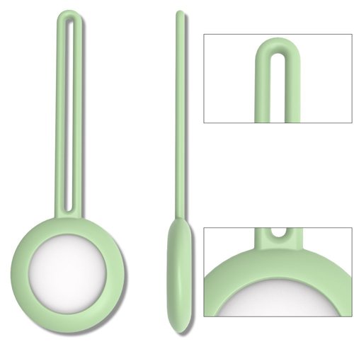 Case für Apple AirTag grün Silikon