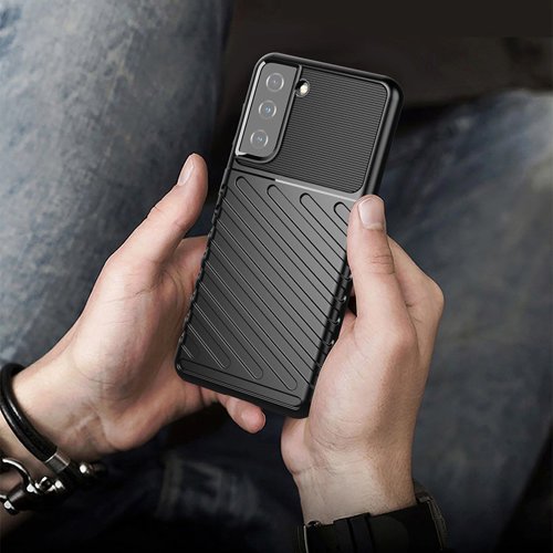 Thunder Case Samsung Galaxy S21 5G schwarz