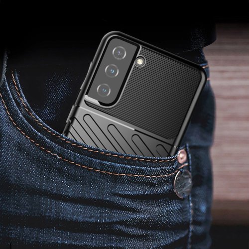Thunder Case Samsung Galaxy S21 5G schwarz