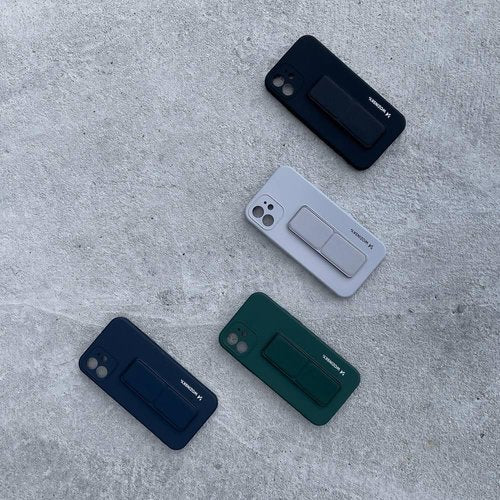 Kickstand Case Samsung S21 grau